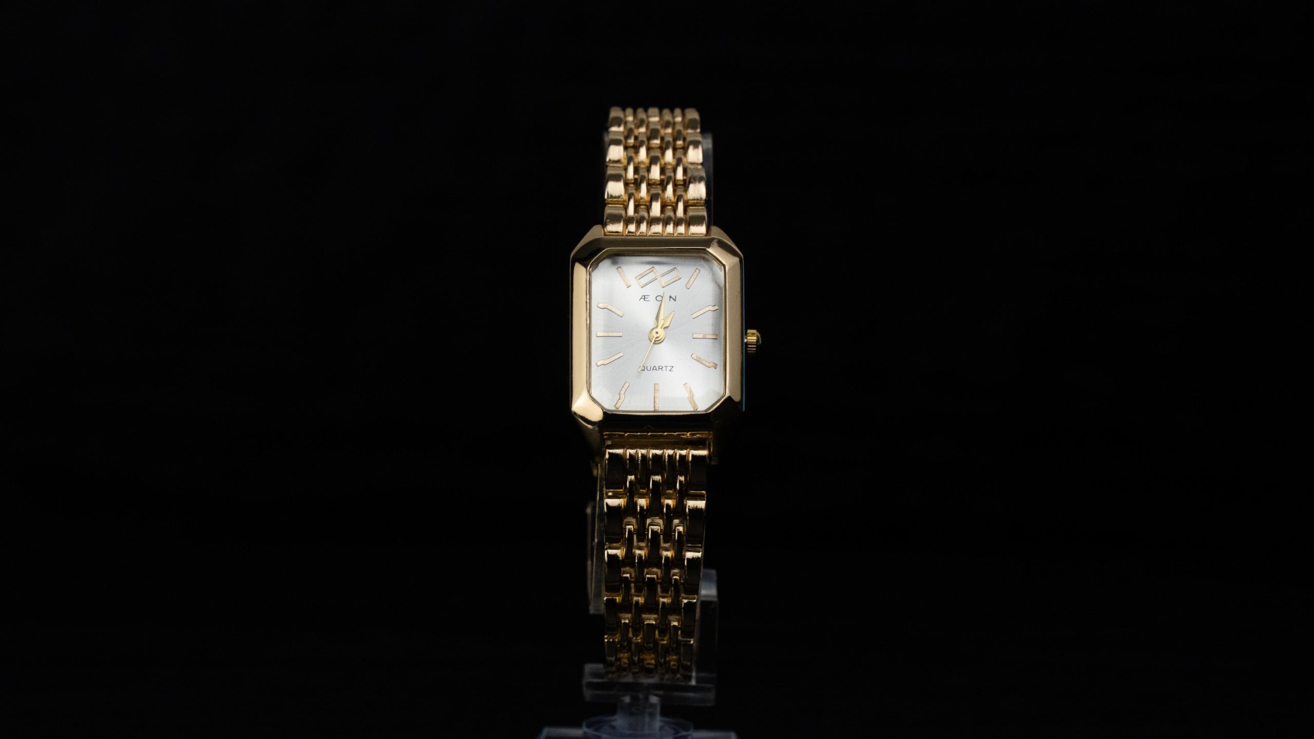 Orologio da Donna Quadrato in Acciaio - Elegante color oro