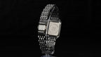 Women's Square Steel Watch - Elegant Silver Color