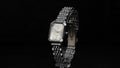 Women's Square Steel Watch - Elegant Silver Color
