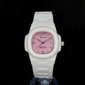 AEON - White Dial Pink