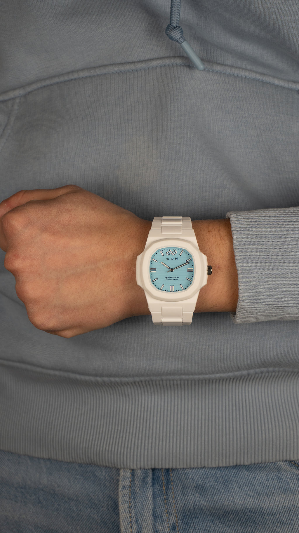 AEON - White Turquoise Dial